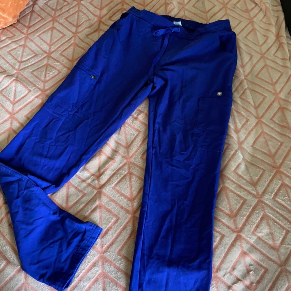 Scrub pants, skinny style, tall length